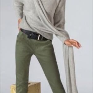 CAbi Gray Cowl Neck Sweater